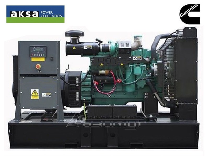 Дизель генератор AKSA APD200C (Cummins) мощностью 150 кВт с АВР