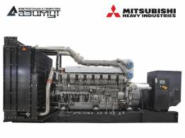Дизельная электростанция 1500 кВт Mitsubishi АД-1500С-Т400-2РМ8 с АВР