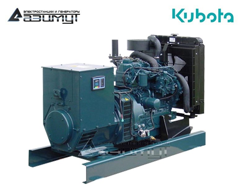 Однофазный дизельный генератор 16 кВт Kubota АД-16С-230-2РМ29 с АВР
