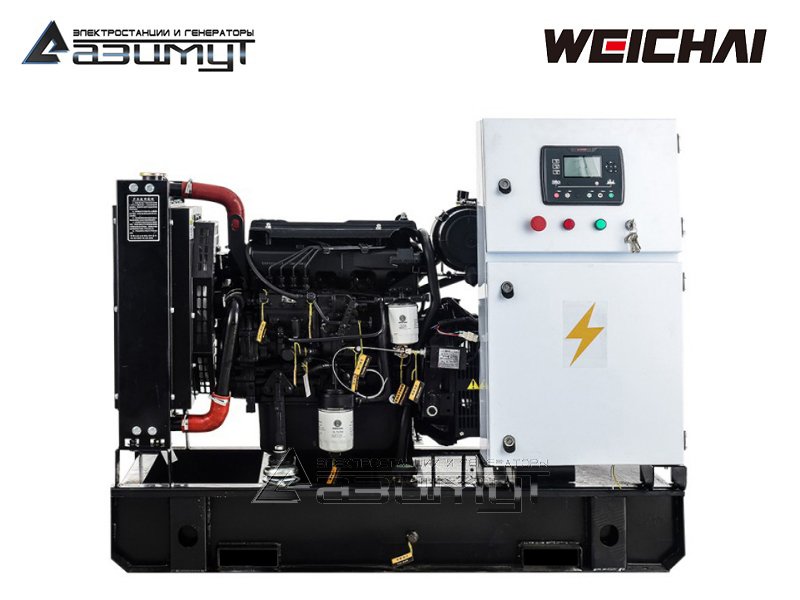 Трехфазный дизельный генератор 16 кВт Weichai АД-16С-Т400-2РМ7 с автозапуском (АВР)