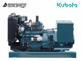 Трехфазный дизель генератор 16 кВт Kubota АД-16С-Т400-1РМ29