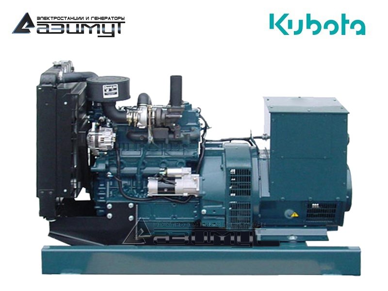 Трехфазный дизельный генератор 16 кВт Kubota АД-16С-Т400-2РМ29 с АВР