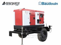 Передвижная дизельная электростанция 16 кВт Baudouin Moteurs ЭД-16-Т400-1РКМ9
