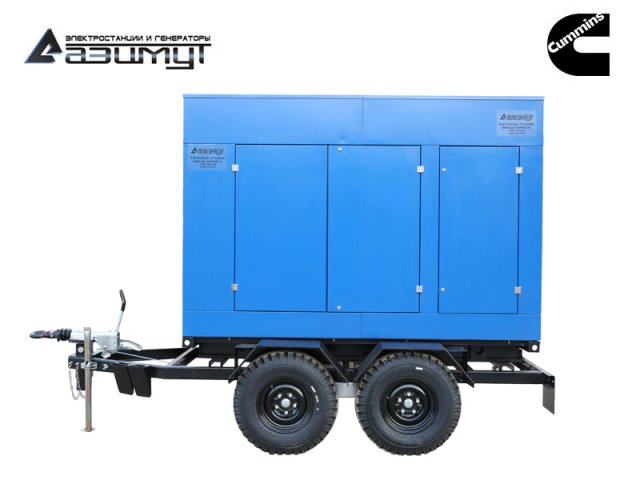 Передвижная дизельная электростанция 160 кВт Cummins ЭД-160-Т400-1РПМ15
