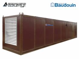 Дизель генератор АД-1600С-Т400-1РНМ9 Baudouin Moteurs мощностью 1600 кВт в контейнере