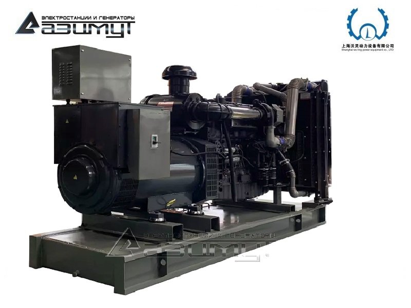 Дизельный генератор АД-180С-Т400-1РМ13 Woling мощностью 180 кВт открытого исполнения