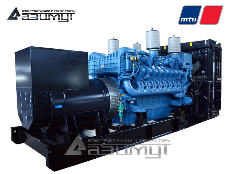 Дизель генератор 1800 кВт MTU АД-1800С-Т400-1RM27