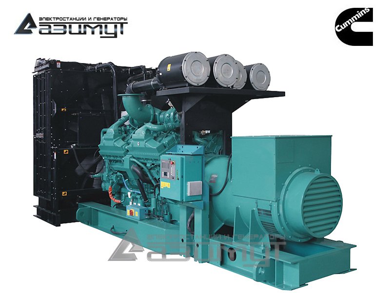 Дизель генератор 1800 кВт Cummins АД-1800С-Т400-1РМ15UK