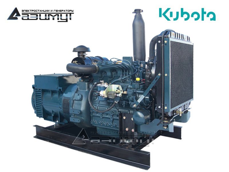 Дизель генератор 20 кВт Kubota АД-20С-Т400-1РМ29