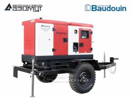 Передвижная дизельная электростанция 20 кВт Baudouin Moteurs ЭД-20-Т400-1РКМ9
