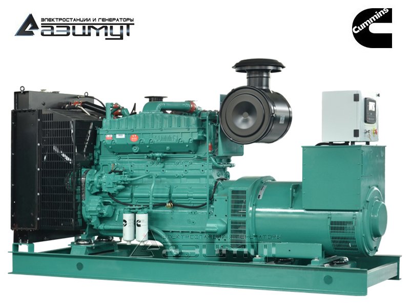 Дизель генератор 200 кВт Cummins - CCEC (Китай) АД-200С-Т400-1РМ15
