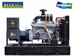 Дизель генератор AKSA AD275 (Doosan) мощностью 200 кВт с АВР