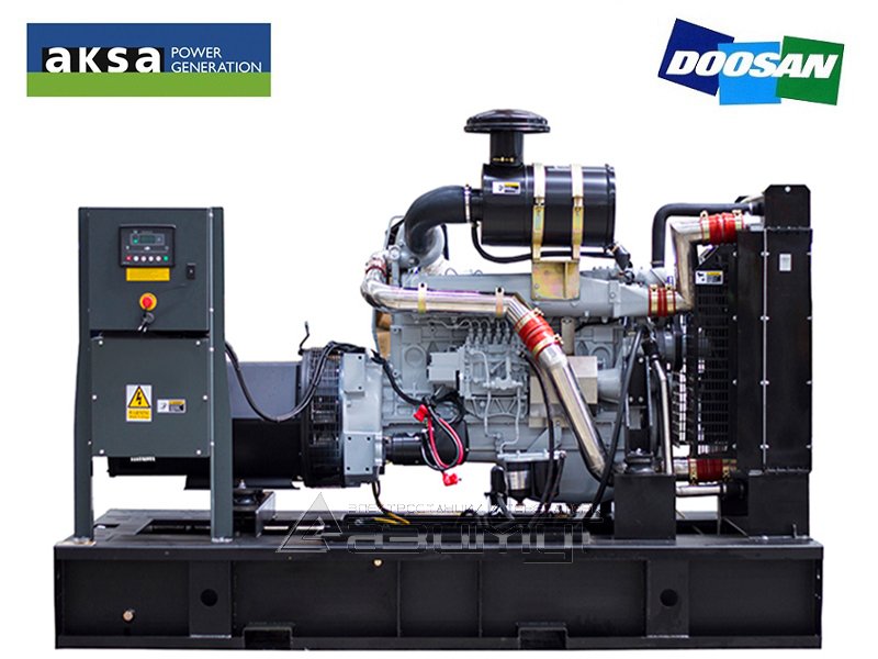 Дизель генератор AKSA AD275 (Doosan) мощностью 200 кВт с АВР