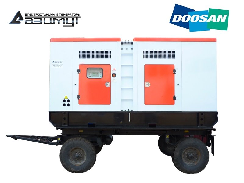 Передвижная дизельная электростанция 200 кВт Doosan ЭД-200-Т400-1РПМ17