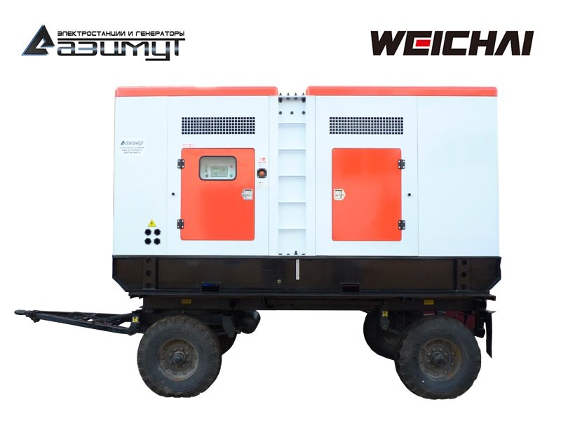Передвижная электростанция дизельная 200 кВт Weichai с АВР ЭД-200-Т400-2РКМ7