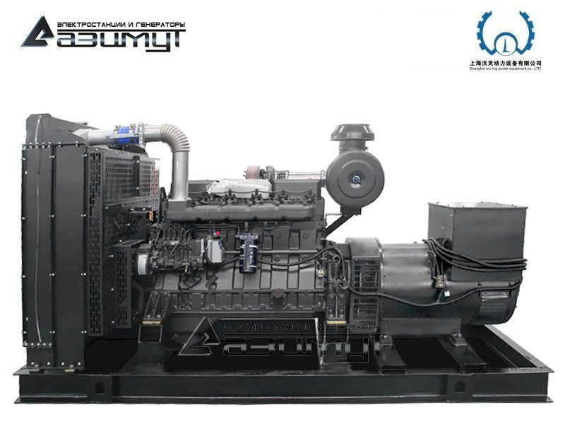 Дизельный генератор АД-200С-Т400-1РМ13 Woling мощностью 200 кВт открытого исполнения