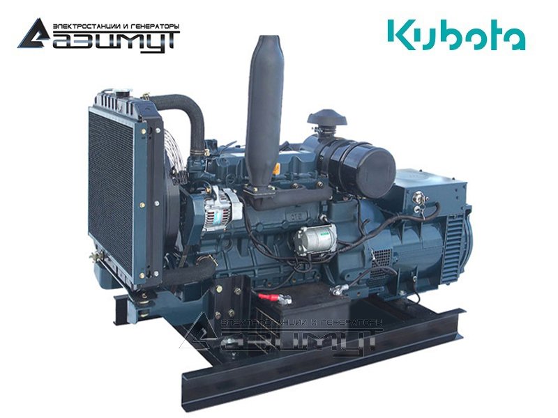 Дизель генератор 22 кВт Kubota АД-22С-Т400-1РМ29
