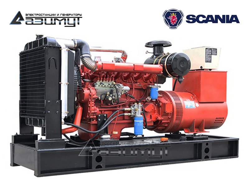 Дизель генератор 240 кВт Scania АД-240С-Т400-1РМ22