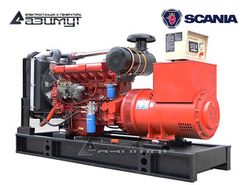 Дизельный генератор 240 кВт Scania АД-240С-Т400-2РМ22 с АВР