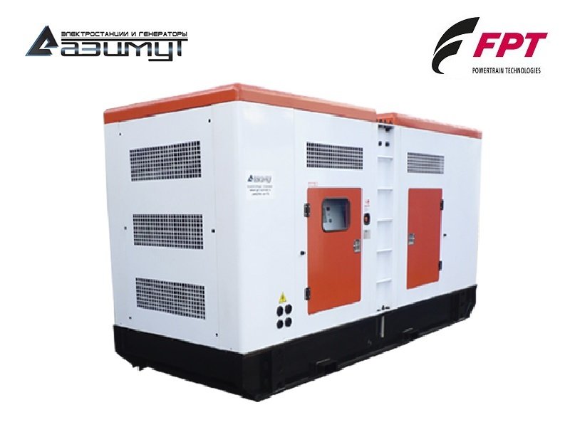 Дизельный генератор 240 кВт FPT - Iveco в кожухе, АД-240С-Т400-1РКМ20