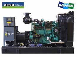 Дизельный генератор AKSA AD330 (Doosan) мощностью 240 кВт