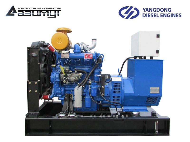 Дизель генератор 25 кВт Yangdong АД-25С-Т400-1РМ55