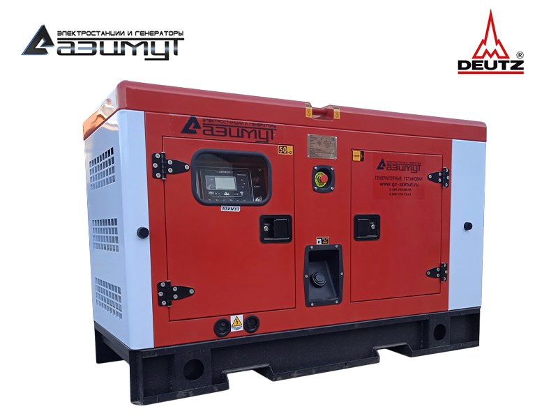Дизельный генератор 25 кВт Deutz в кожухе, АД-25С-Т400-1РКМ6