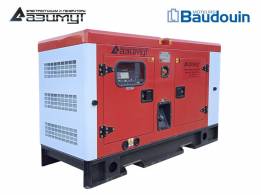 Дизельный генератор 25 кВт Baudouin Moteurs в кожухе, АД-25С-Т400-1РКМ9