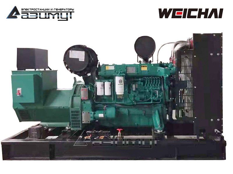 Дизель генератор 250 кВт Weichai АД-250С-Т400-1РМ7