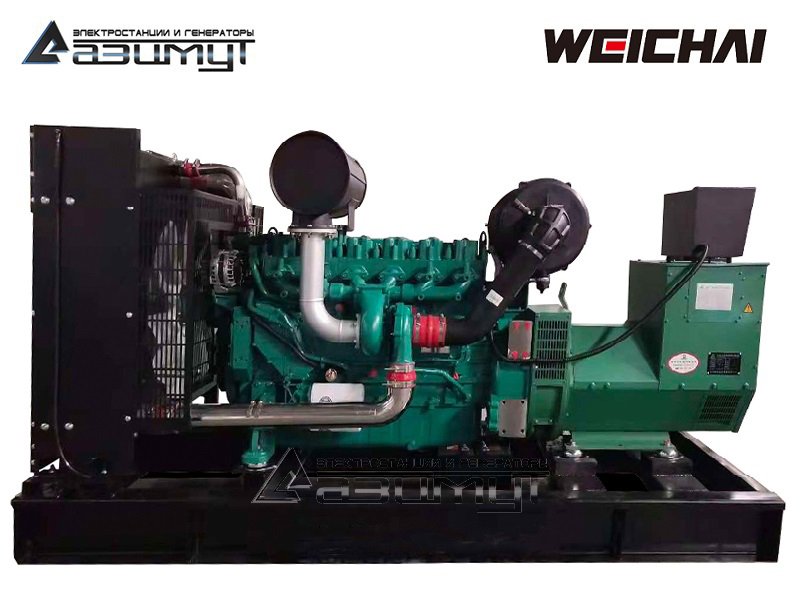 Дизельный генератор 250 кВт Weichai АД-250С-Т400-2РМ7 с АВР