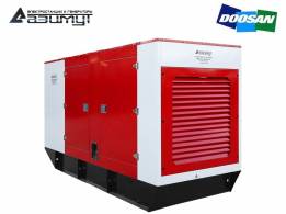Дизельный генератор 200 кВт Doosan в кожухе, АД-200С-Т400-1РКМ17