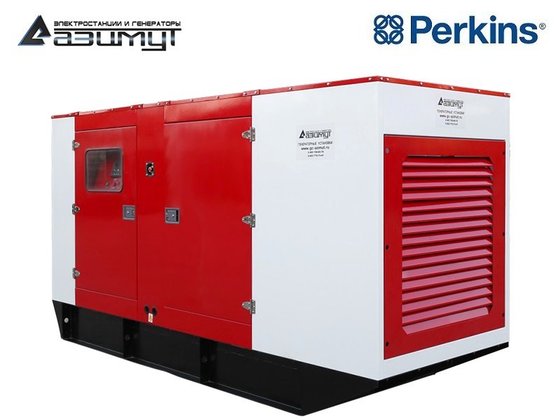 Дизельный генератор 250 кВт Perkins (США) в кожухе, АД-250С-Т400-1РКМ18US