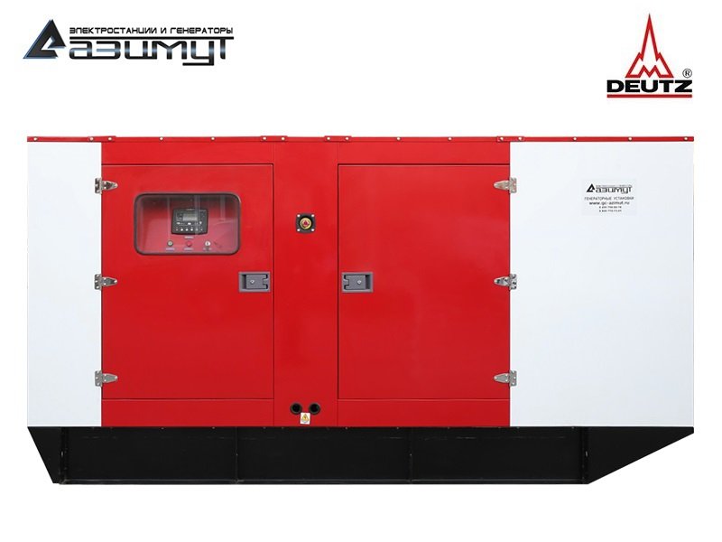 Дизельный генератор 250 кВт Deutz (Германия) в кожухе, АД-250С-Т400-1РКМ6