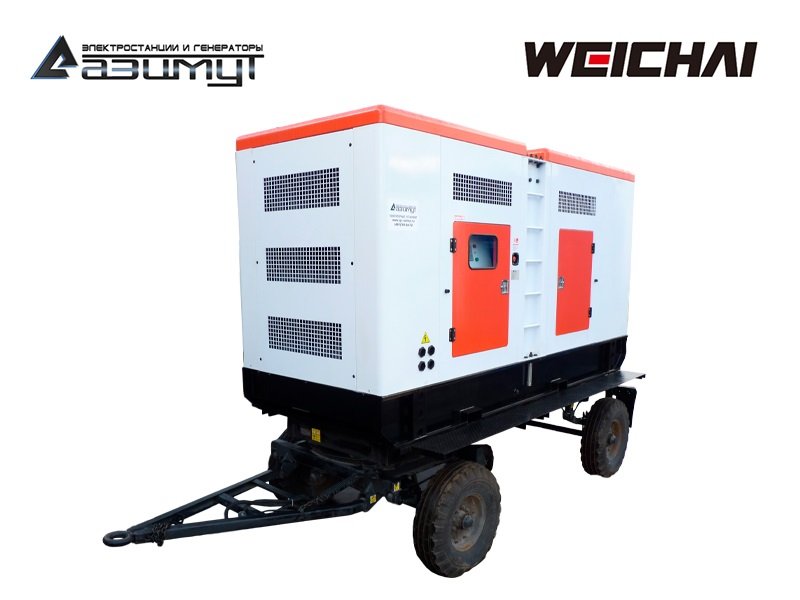 Передвижная электростанция дизельная 250 кВт Weichai ЭД-250-Т400-1РКМ7