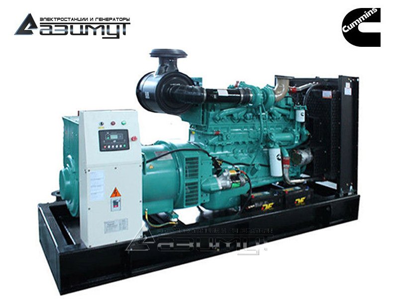 Дизельный генератор 280 кВт Cummins - CCEC (Китай) АД-280С-Т400-2РМ15 с АВР