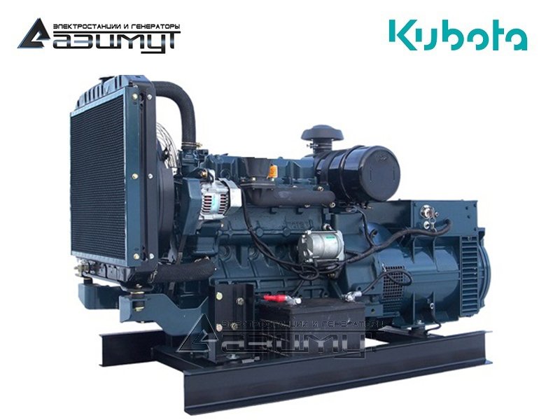 Дизель генератор 30 кВт Kubota АД-30С-Т400-1РМ29