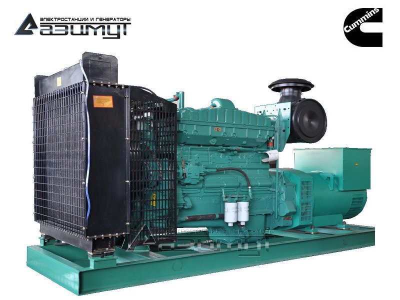 Дизель генератор 300 кВт Cummins (Индия) АД-300С-Т400-1РМ15IN
