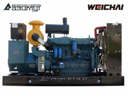 Дизельный генератор 300 кВт Weichai АД-300С-Т400-2РМ7 с АВР