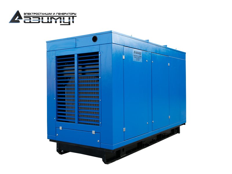 Дизельный генератор 300 кВт под капотом АД-300С-Т400-1РП