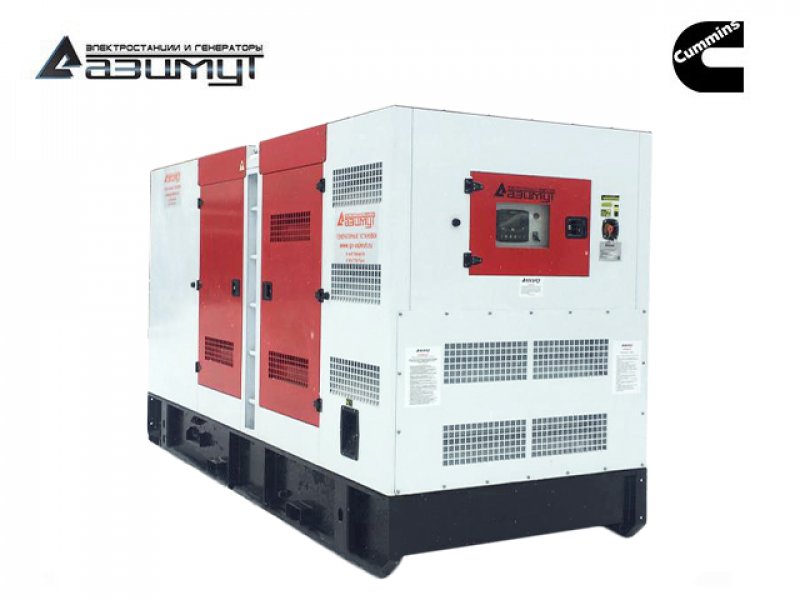 Дизель генератор 300 кВт Cummins (Индия) в кожухе, АД-300С-Т400-1РКМ15IN