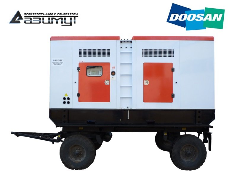 Передвижная дизельная электростанция 300 кВт Doosan ЭД-300-Т400-1РПМ17