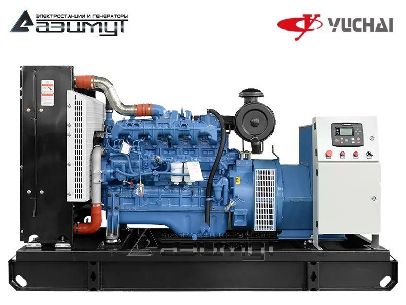 Дизель генератор 300 кВт Yuchai АД-300С-Т400-1РМ26