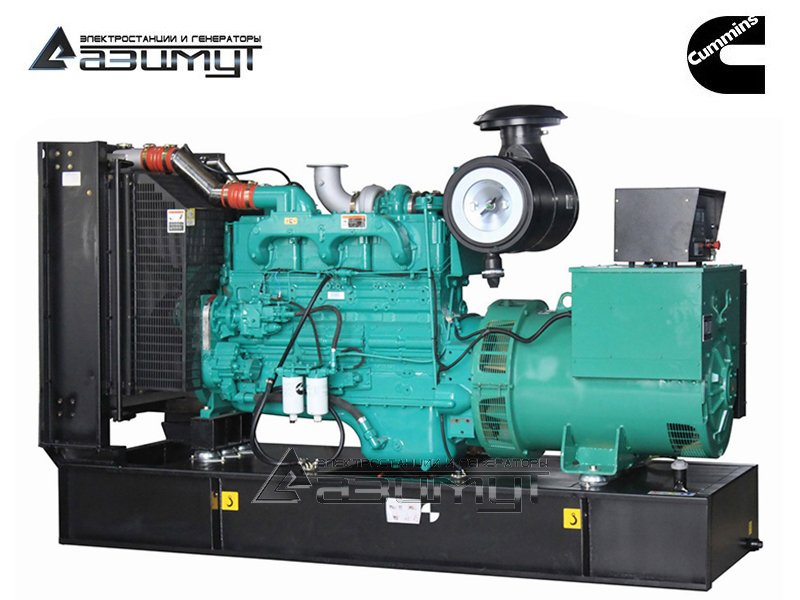 Дизель генератор 320 кВт Cummins - CCEC (Китай) АД-320С-Т400-1РМ15