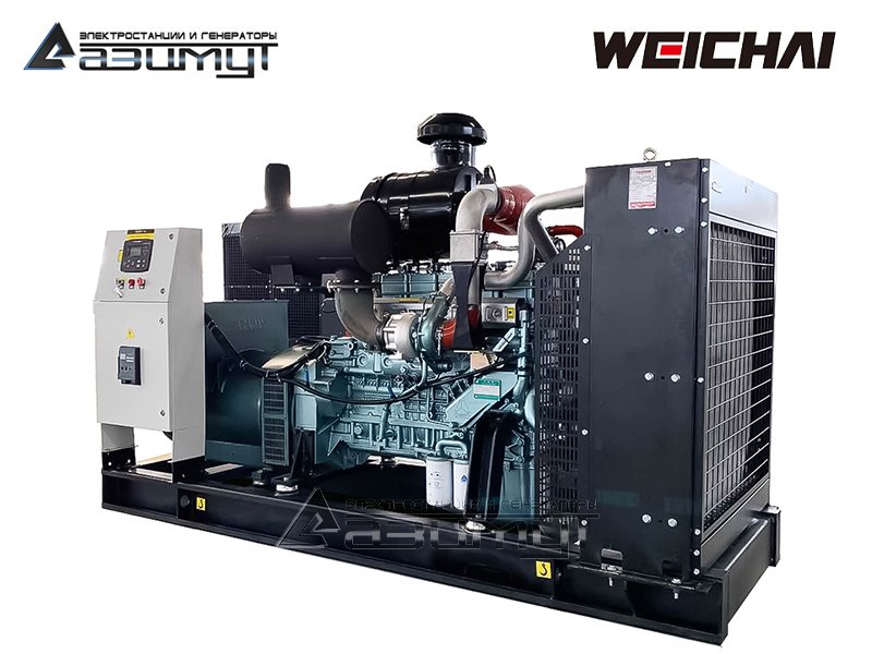 Дизель генератор 320 кВт Weichai АД-320С-Т400-1РМ7