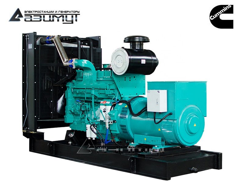 Дизельный генератор 320 кВт Cummins - CCEC (Китай) АД-320С-Т400-2РМ15 с АВР