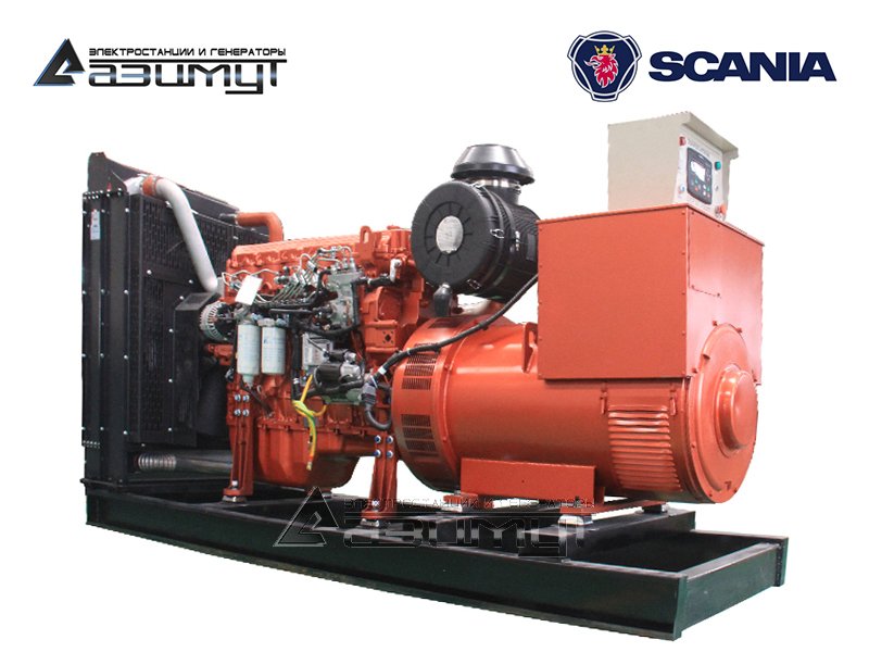 Дизельный генератор 320 кВт Scania АД-320С-Т400-2РМ22 с АВР
