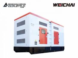 Дизель генератор 320 кВт Weichai в кожухе, АД-320С-Т400-1РКМ7