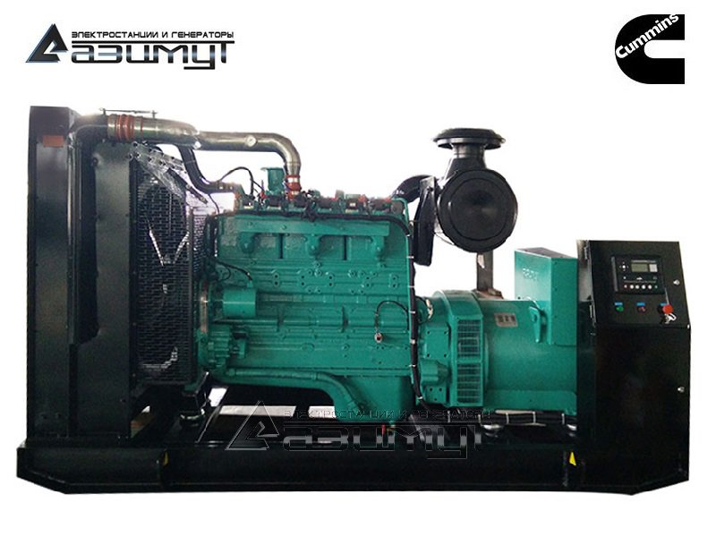 Дизельный генератор 360 кВт Cummins - CCEC (Китай) АД-360С-Т400-2РМ15 с АВР