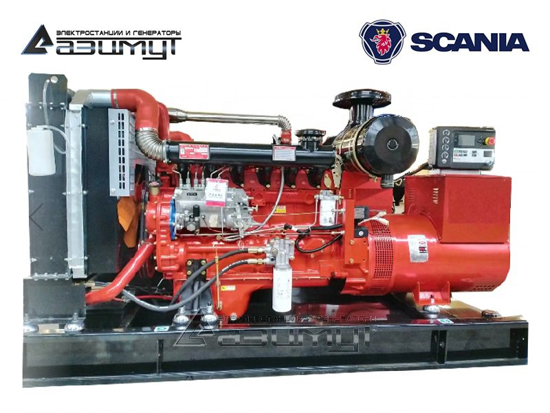 Дизельный генератор 360 кВт Scania АД-360С-Т400-2РМ22 с АВР