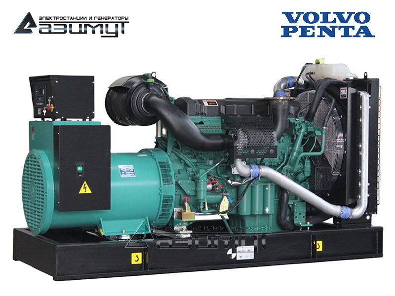 Дизельный генератор 360 кВт Volvo Penta АД-360С-Т400-2РМ23 с АВР